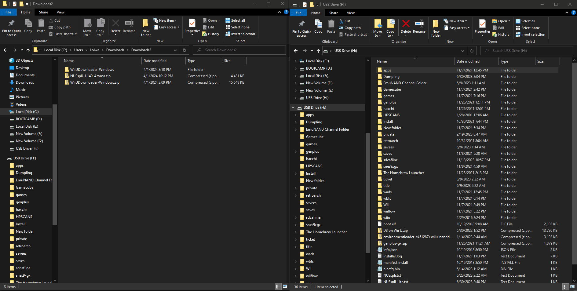 NUSspli Setup
